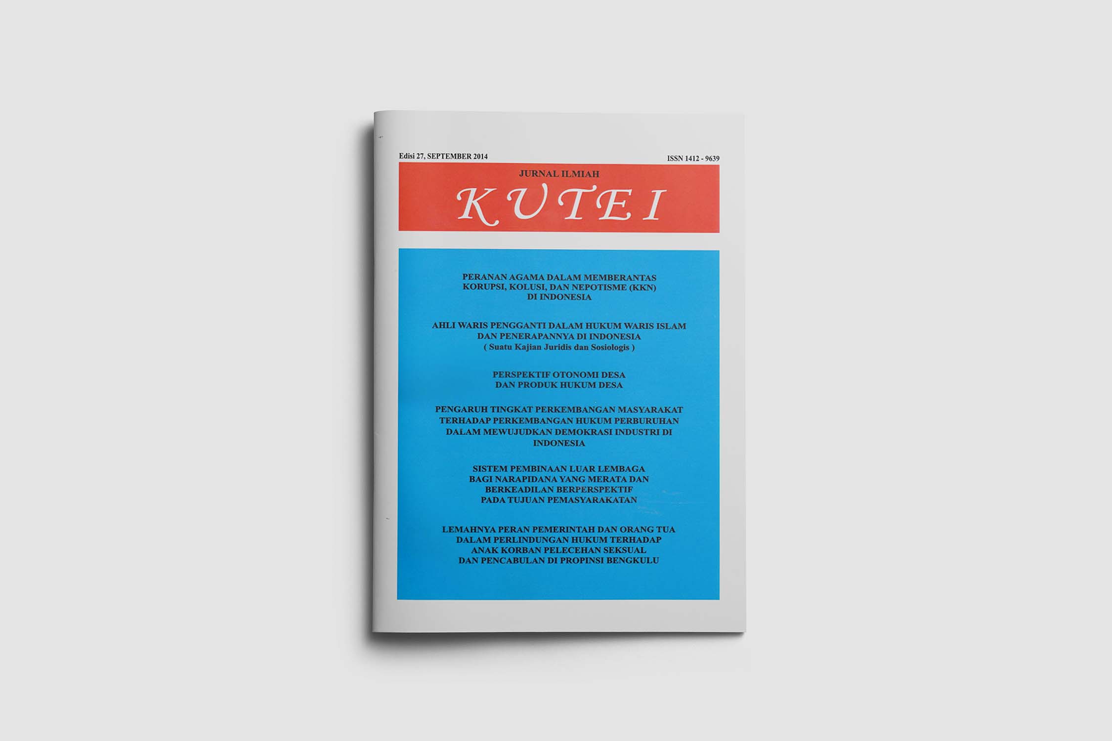 Kutei Law Journal